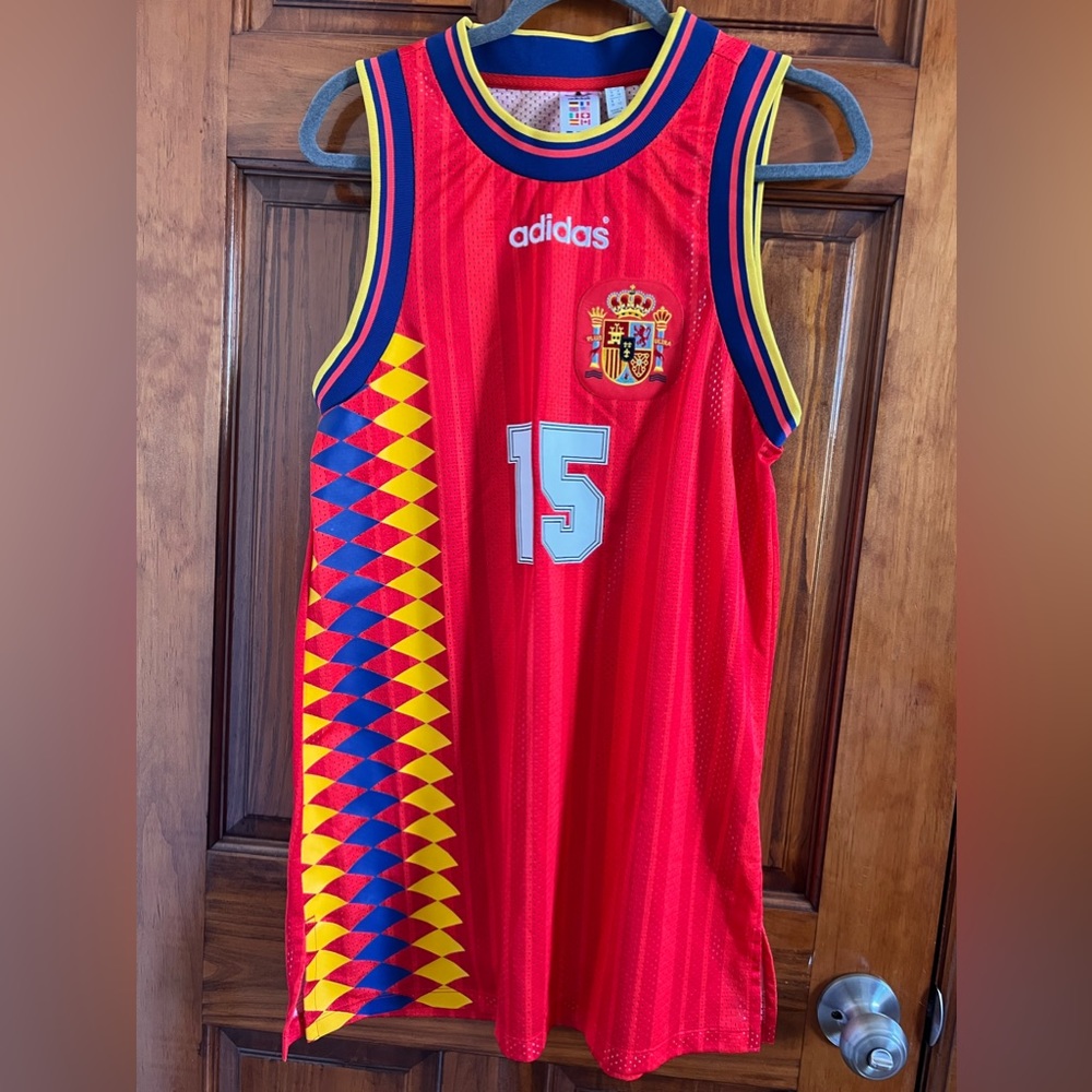 Adidas Dresses | Nwt Adidas Spain Soccer Jersey